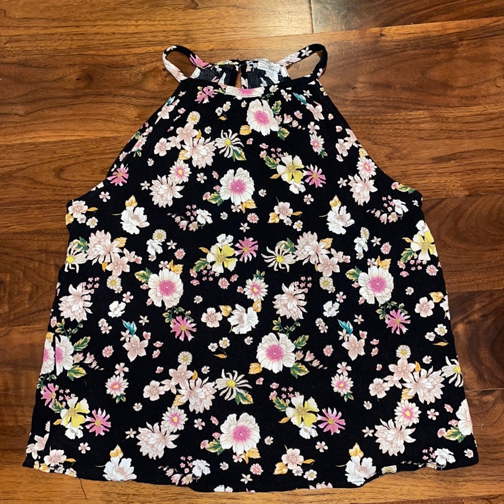Girls floral blouse